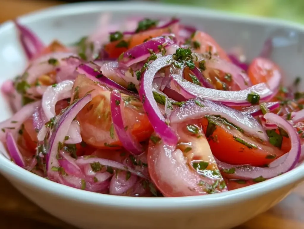 Perfect cebolla ensalada recipe